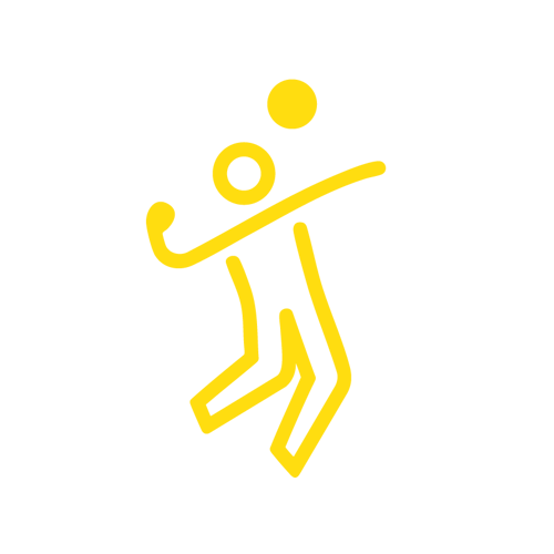 Faustball Gelb